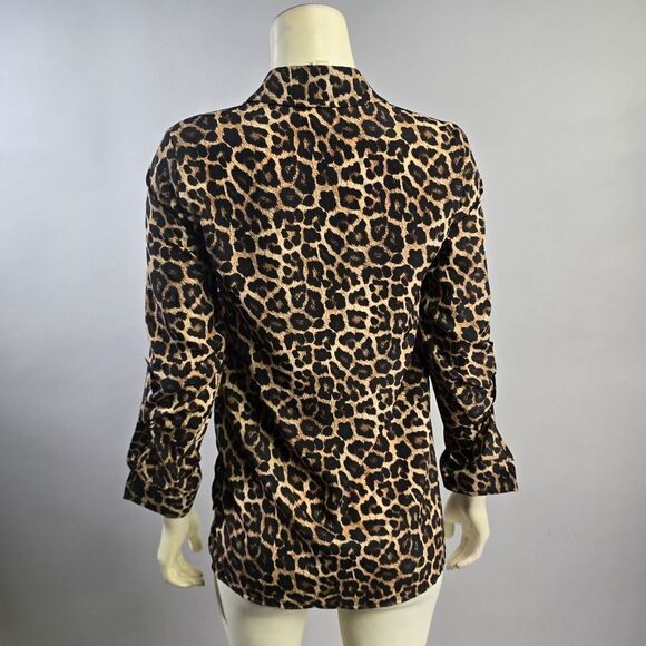 Leopard Print Women's Top - Picture 2 of 5